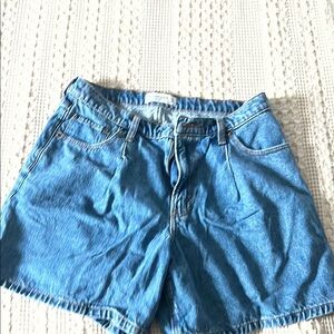 Classic Blue Denim Women's Shorts